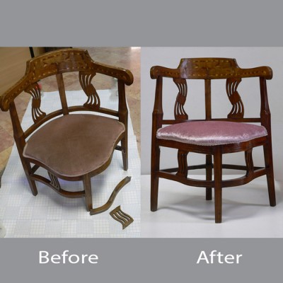 Restoration of antique objects How to protect an antique chair?